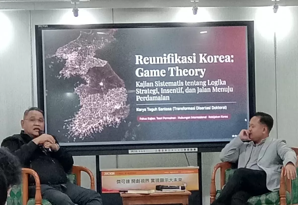 Usahid Gelar Bedah Buku “Reunifikasi Korea: Game Theory”, Bahas Diplomasi Strategis di Tengah Ketidakpastian Global
