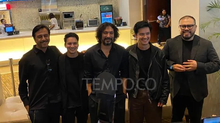 Pemain Ghost in The Cell Syuting di Set Penjara Buatan yang Dibangun di Bandung