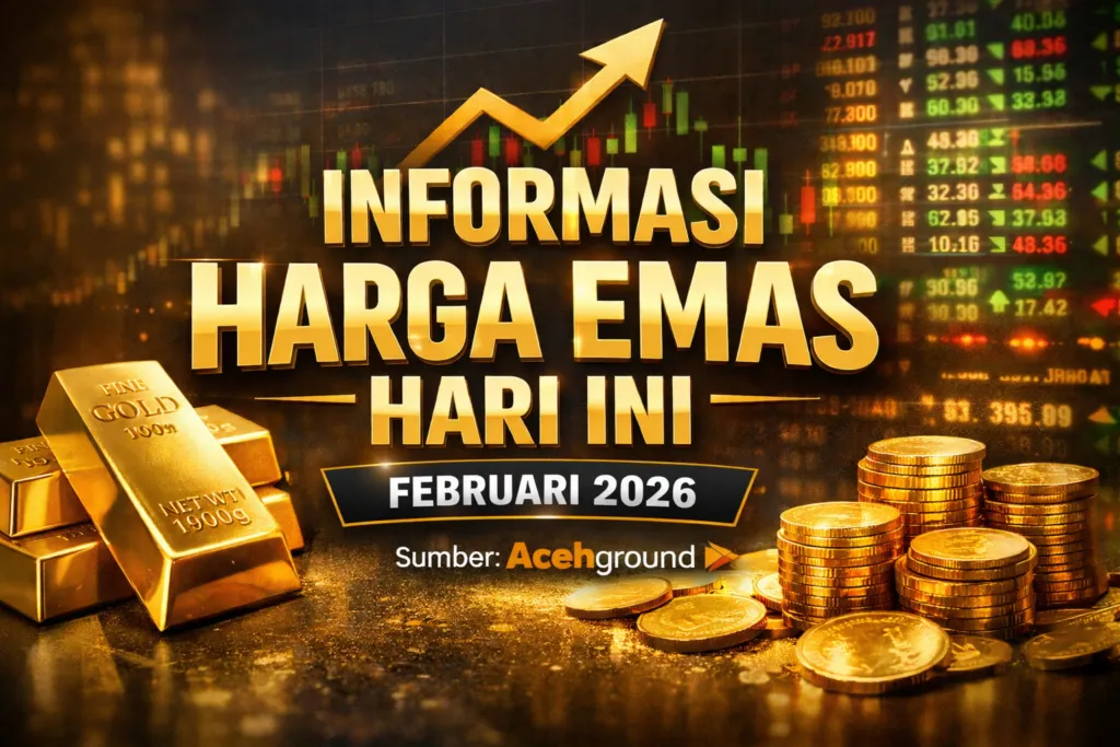 Prediksi Harga Emas 1 Gram di Banda Aceh Pekan 10–15 Februari 2026 Cenderung Menguat Tipis