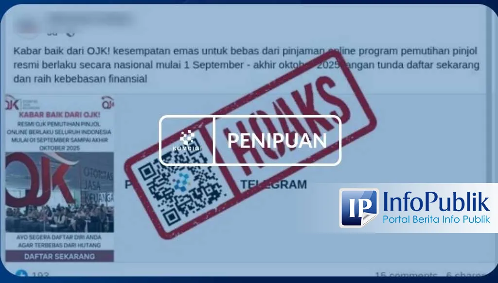 OJK Bantah Ada Program Pemutihan Utang Pinjol, Warga Diimbau Waspadai Tautan Palsu