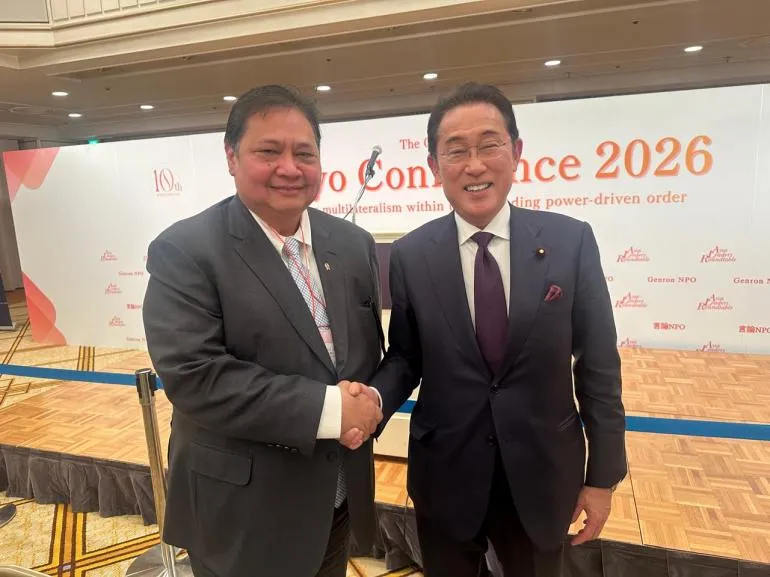 Airlangga di Tokyo Conference 2026: Asia Perlu Perkuat Kerja Sama Ekonomi dan Sistem Multilateral