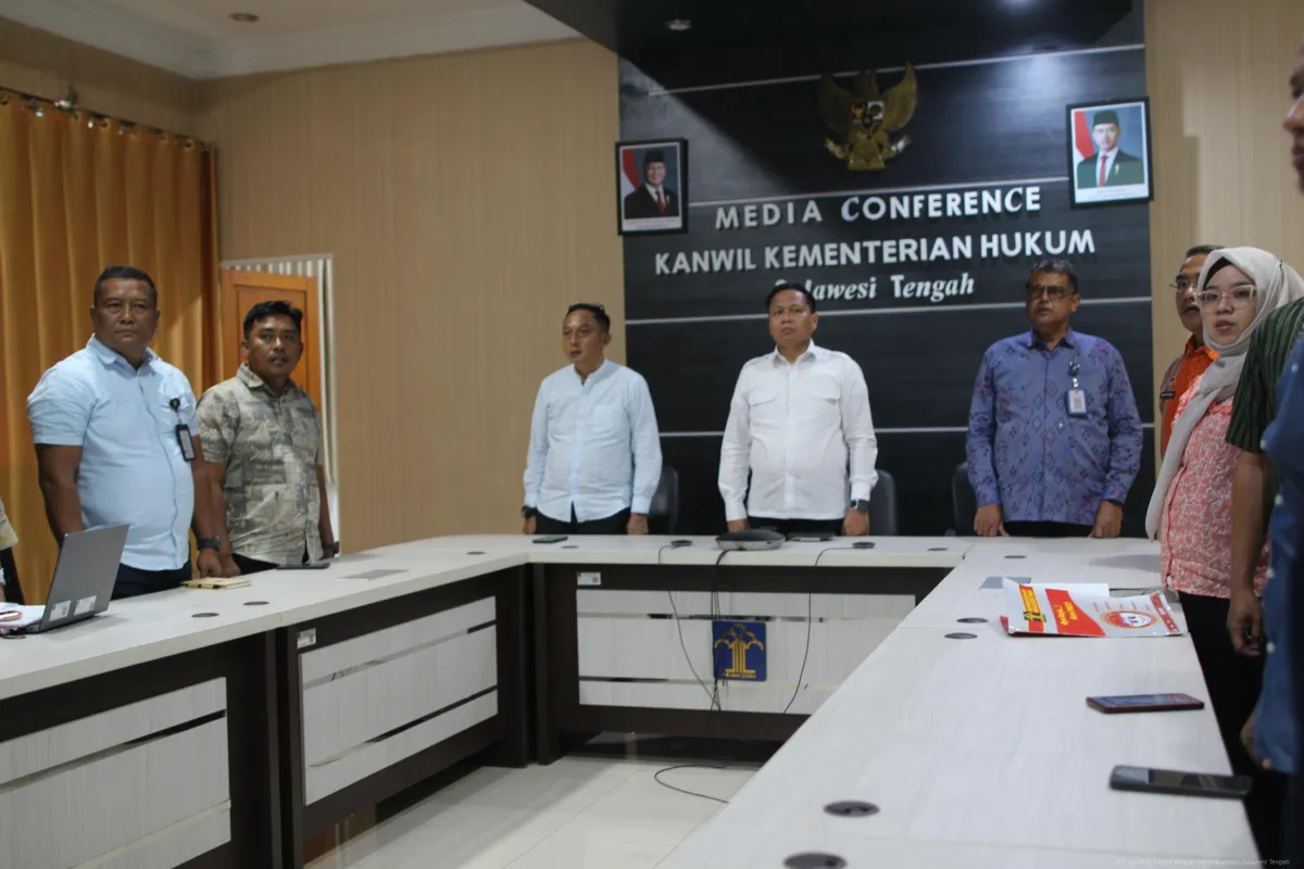 Kanwil Kemenkum Sulteng Ikuti Entry Meeting Pemeriksaan BPK atas Laporan Keuangan 2025