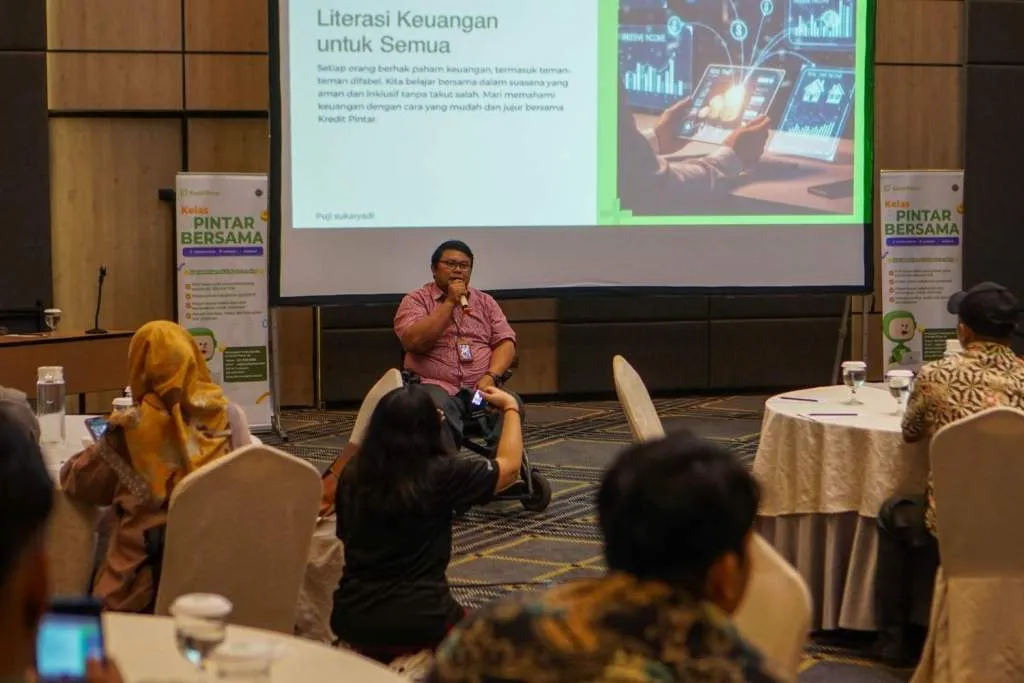 Kredit Pintar dan PPDI Gelar Kelas Literasi Keuangan Inklusif bagi Penyandang Disabilitas di Bekasi