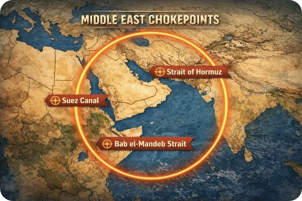 Chokepoints Energi Dunia dan Pelajaran Strategis bagi Indonesia di Tengah Konflik Timur Tengah
