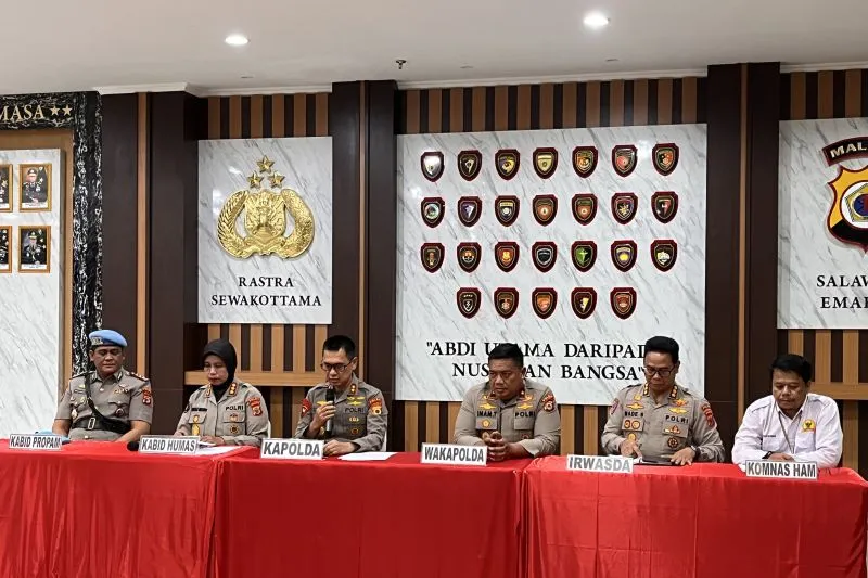 Polda Maluku PTDH Oknum Brimob Tersangka Kasus Dugaan Penganiayaan Siswa di Tual