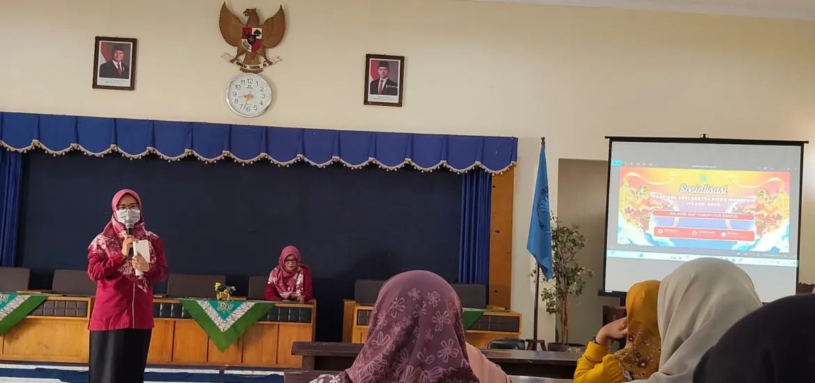 Guru Bahasa Indonesia MTsN 9 Bantul Ikuti Sosialisasi FLS3N Cabang Sastra 2026