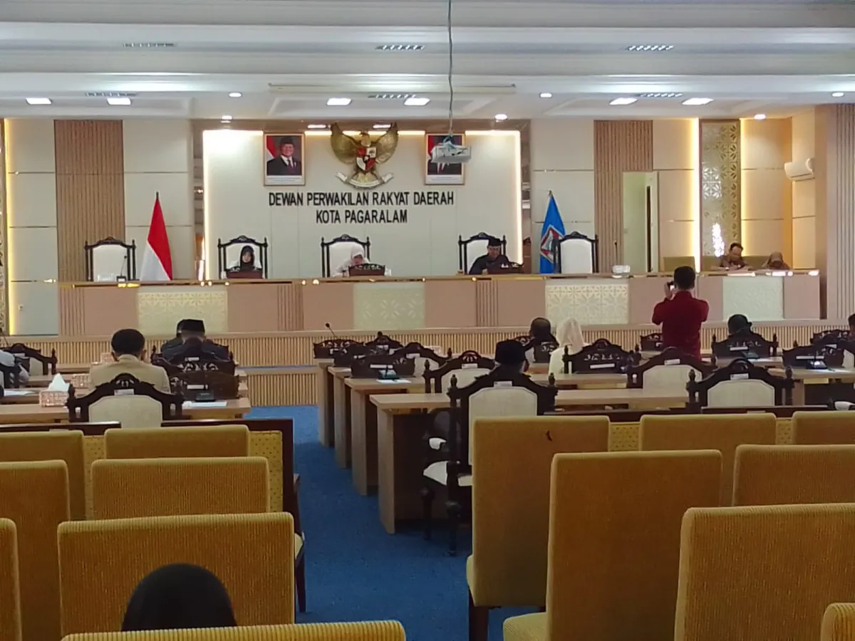DPRD Kota Pagar Alam Gelar Rapat Paripurna III Sidang Ke IV Bahas Laporan Hasil Komisi