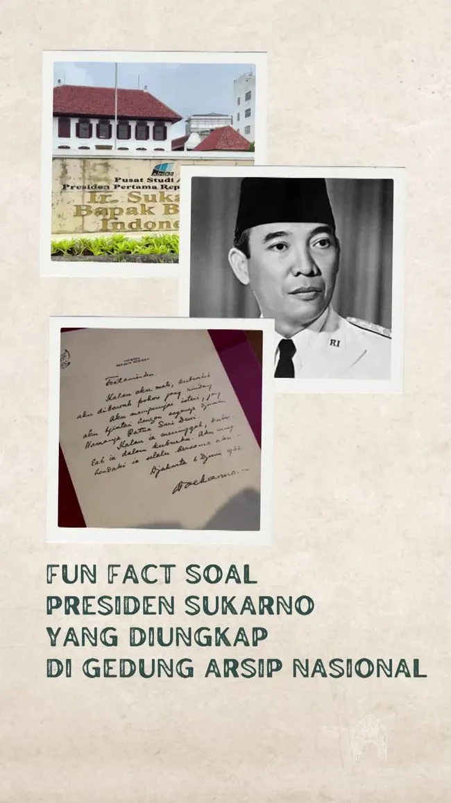 Gedung Arsip Ir. Sukarno di Jakarta Barat Tampilkan Kisah yang Jarang Dibahas di Sekolah