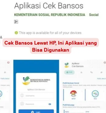 Cara Cek Status Bansos PKH dan BPNT Lewat HP dengan Aplikasi Resmi Kemensos
