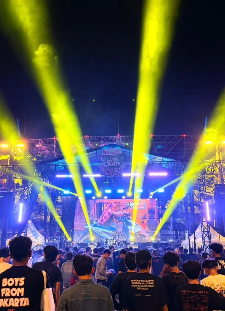 JakCloth Lebaran Fair 2026 Ramai Dikunjungi, Panggung Musik dan Brand Lokal Hidupkan Suasana Malam