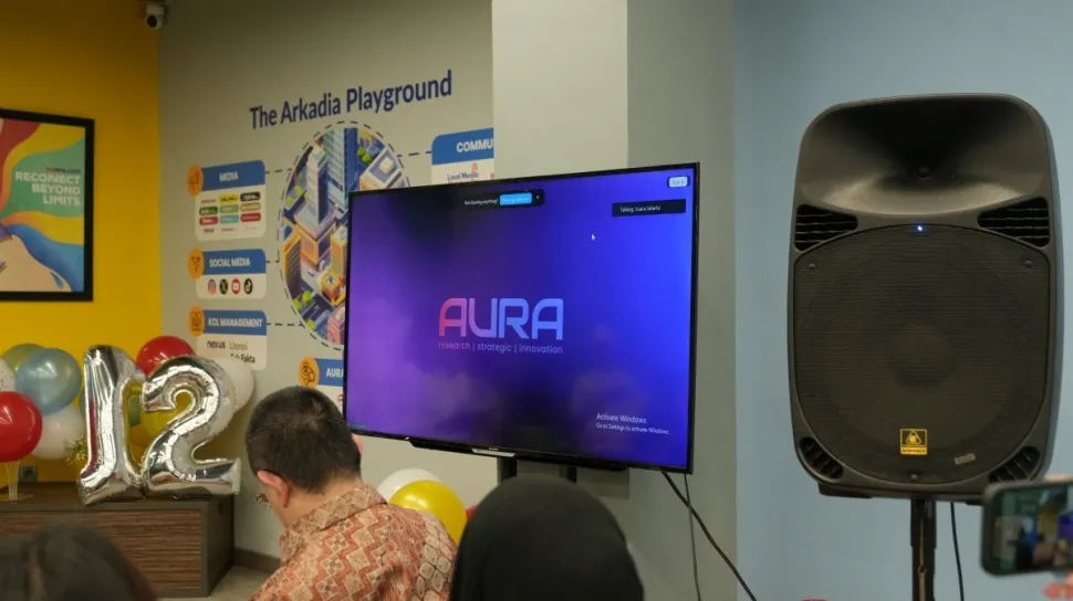 Arkadia Digital Media Luncurkan Aura Research, Lembaga Riset Real-time untuk Pantau Isu di Ruang Digital