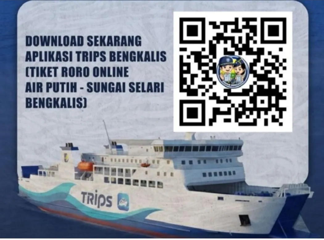 Dishub Bengkalis Rilis Aplikasi TRIPS untuk Pembelian Tiket RoRo Secara Online