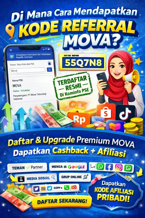MOVA Ramai Dicari di Google, Disebut Aplikasi Cashback: Ini Cara Daftar dan Upgrade untuk Mendapat Penghasilan
