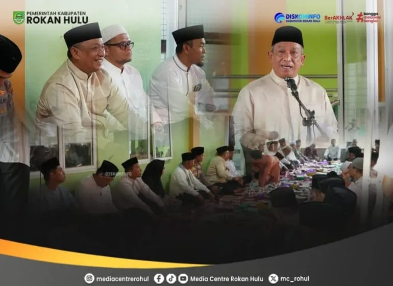 Bupati Rokan Hulu Serap Aspirasi Warga dalam Safari Ramadan di Desa Karya Mulya