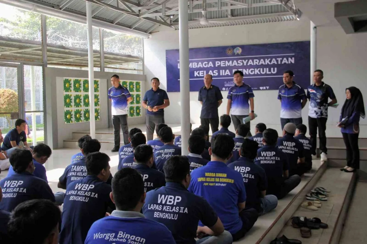 Kalapas Bengkulu Tegaskan Program Integrasi Sosial Gratis bagi Warga Binaan
