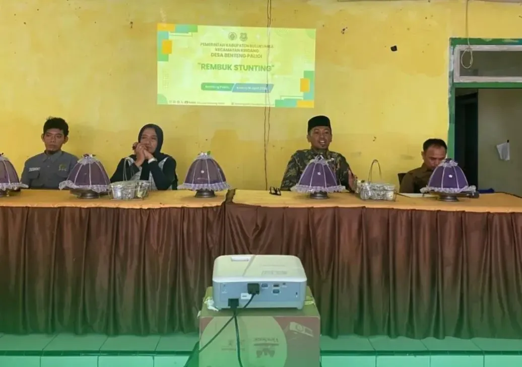 Pemdes Benteng Palioi Gelar Rembuk Stunting, Satukan Langkah Percepatan Penurunan Kasus