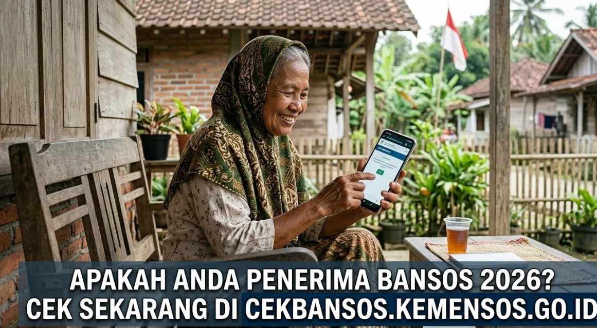 Cara Cek Status Penerima Bansos 2026 Lewat Situs dan Aplikasi Resmi Kemensos