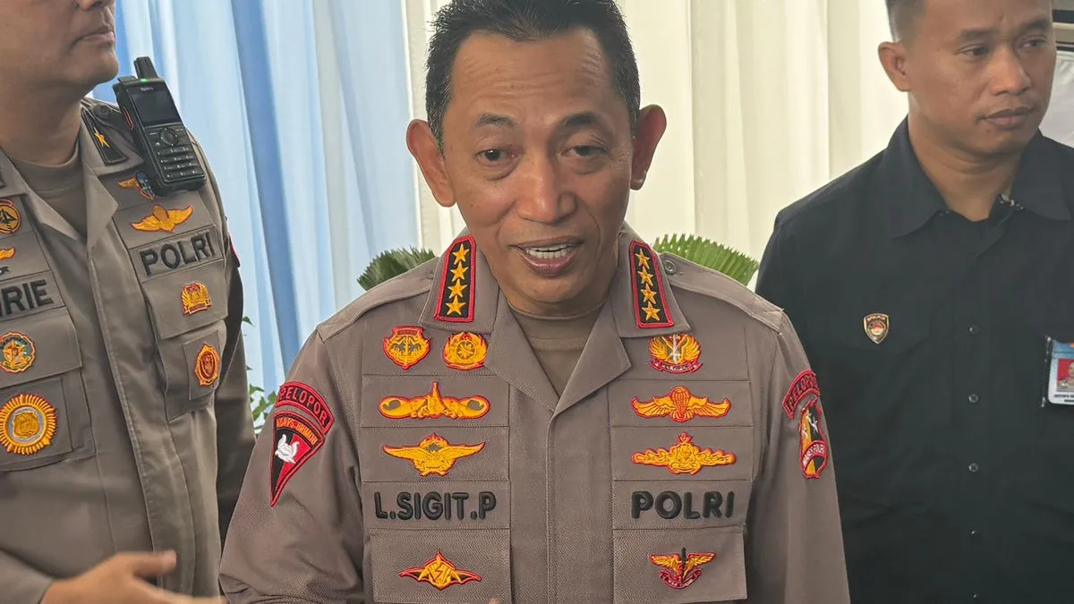 Klaim Kapolri Sebut Barang Bukti Sabu Menguap karena Cuaca Ekstrem Dipastikan Hoaks