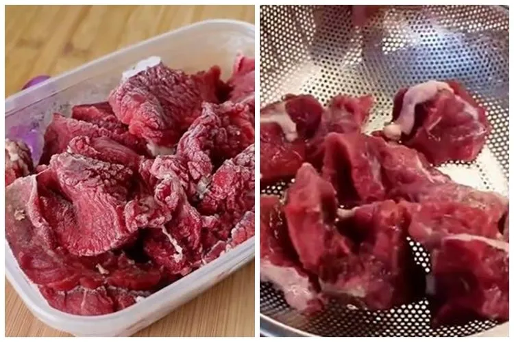 Trik Mencairkan Daging Sapi Beku Tanpa Air Panas: Pakai Cuka dan Garam
