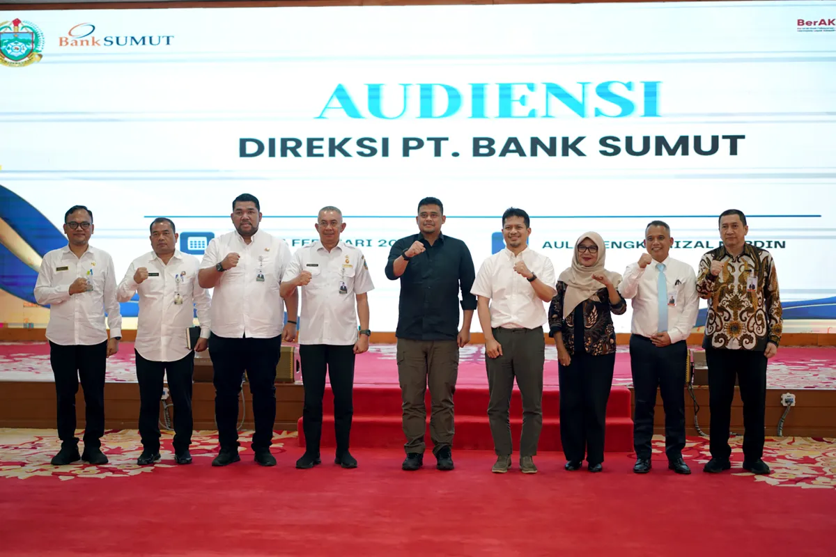 Bobby Nasution Minta Dirut Baru Percepat Konsolidasi dan Digitalisasi Bank Sumut