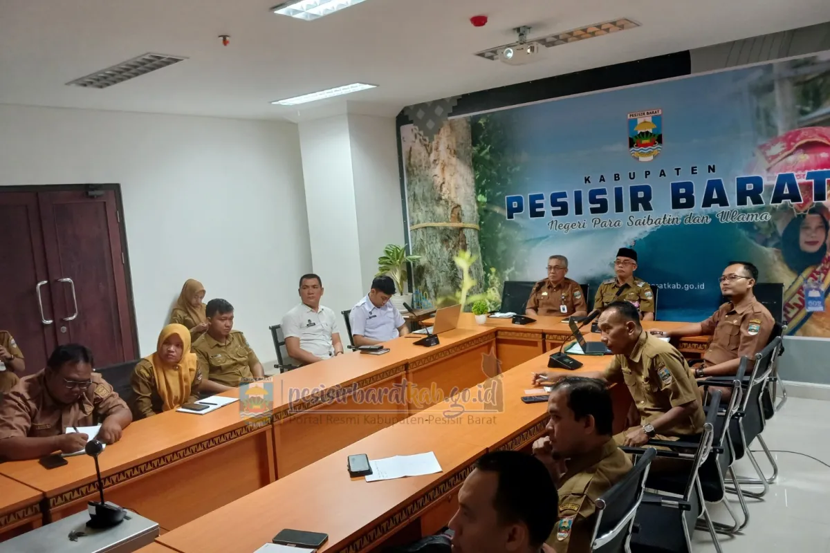 Pemkab Pesisir Barat Ikuti Sosialisasi Sistem Pengaduan SPPG untuk Perkuat Transparansi dan Mutu Layanan Gizi