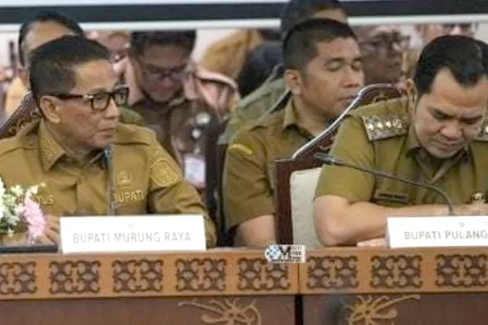 Bupati Murung Raya Hadiri Peluncuran Aplikasi E-Pahari, Dukung Perluasan Transaksi Digital