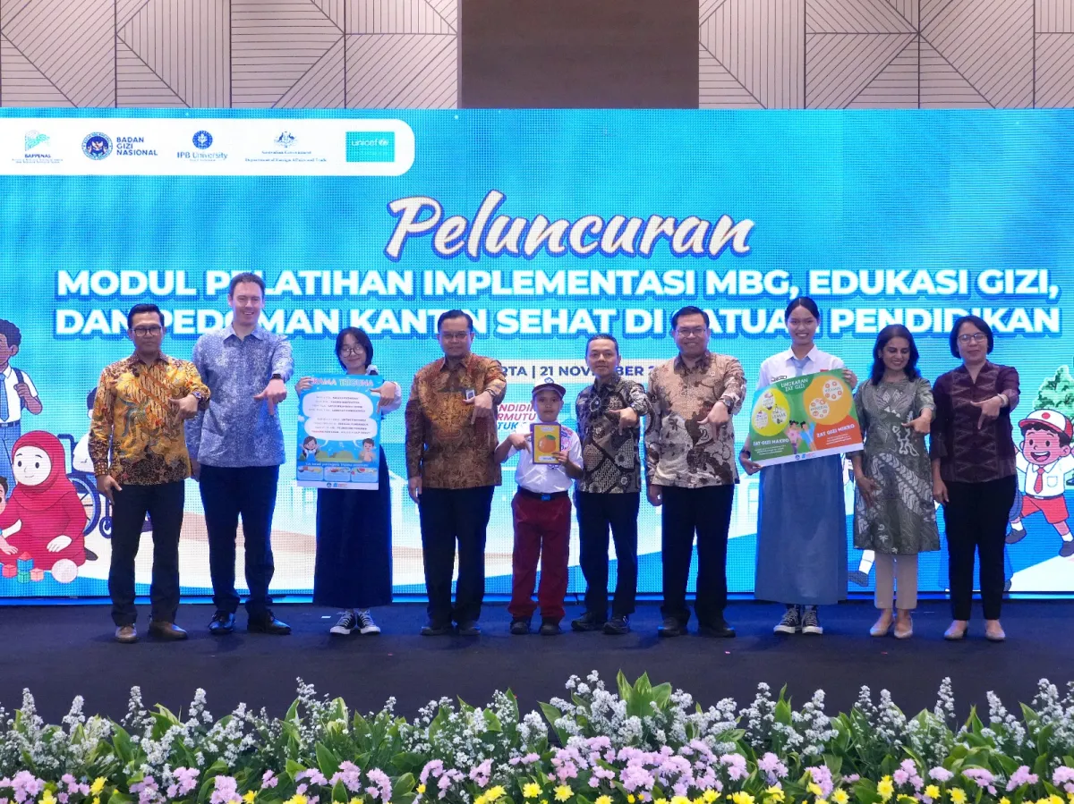 Kemendikdasmen dan CoE Luncurkan Enam Dokumen Acuan Edukasi Gizi untuk Program MBG di Sekolah
