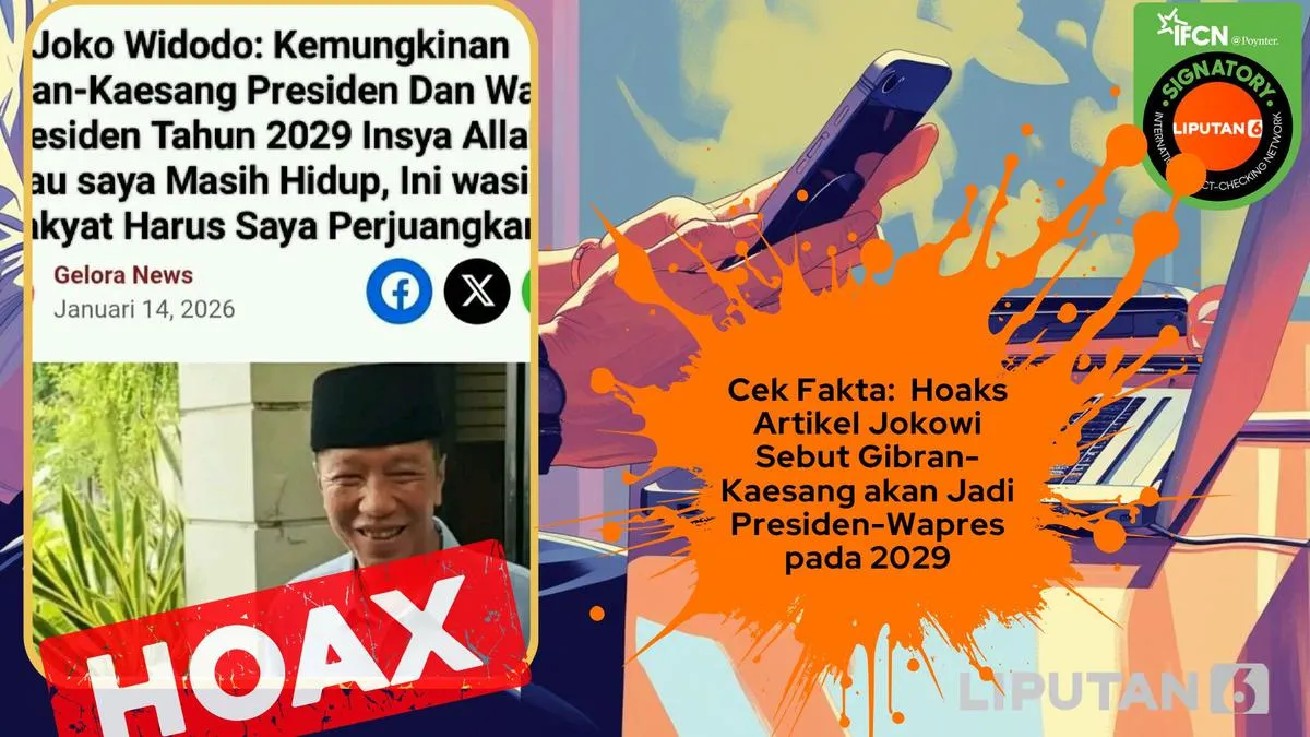 Enam Hoaks Viral Sepekan: Modus Tautan Pendaftaran dan Pencatutan Nama Tokoh