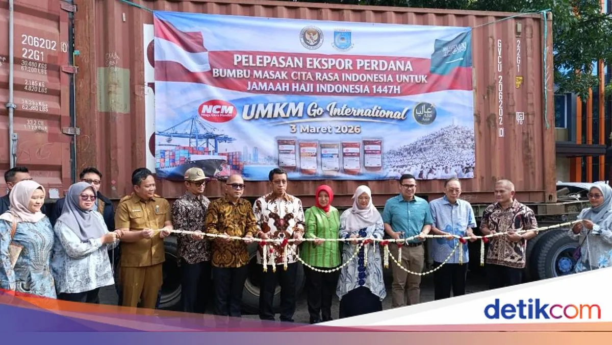 Indonesia Ekspor 76 Ton Bumbu Masak ke Arab Saudi untuk Kebutuhan Jemaah Haji
