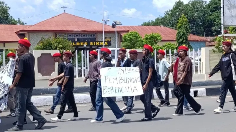 Mahasiswa di Sikka Desak Polisi Transparan Tangani Kasus Kematian Siswi 14 Tahun, Minta Terduga Lain Ditersangkakan