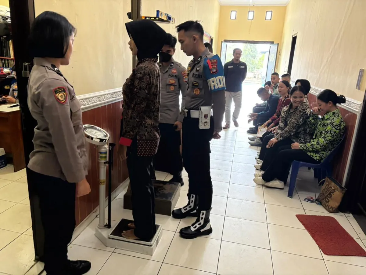 Wakapolres Malinau Awasi Rekrutmen Polri 2026, Tekankan Proses Transparan dan Bebas Kecurangan