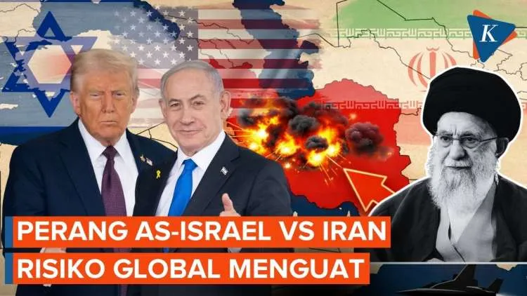 Eskalasi Konflik AS-Israel dan Iran Meningkat, Risiko Global Menguat
