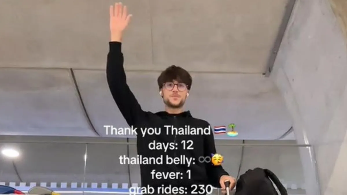 Tren Video “Terima Kasih Thailand” Viral, Wisatawan Asing Rangkum Liburan dengan Gaya Humor