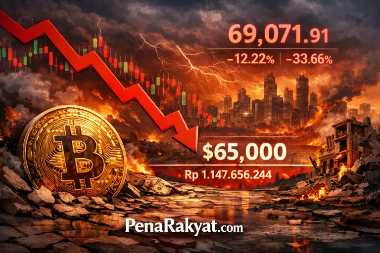 Bitcoin Tertekan oleh Aksi Jual, Pelaku Pasar Mencermati Support Rp1,14 Miliar