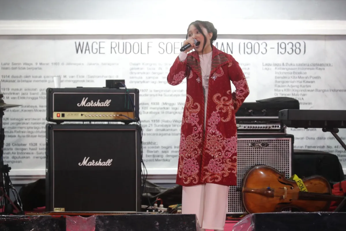 Ratap Si Parto Karya W.R. Supratman Kembali Dinyanyikan pada Hari Musik Nasional 2026 di Surabaya