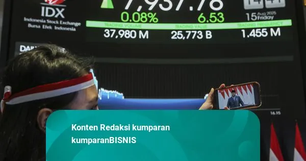 IHSG Dibuka Menguat 0,44% ke Level 7.970, Sejumlah Bursa Asia Menghijau
