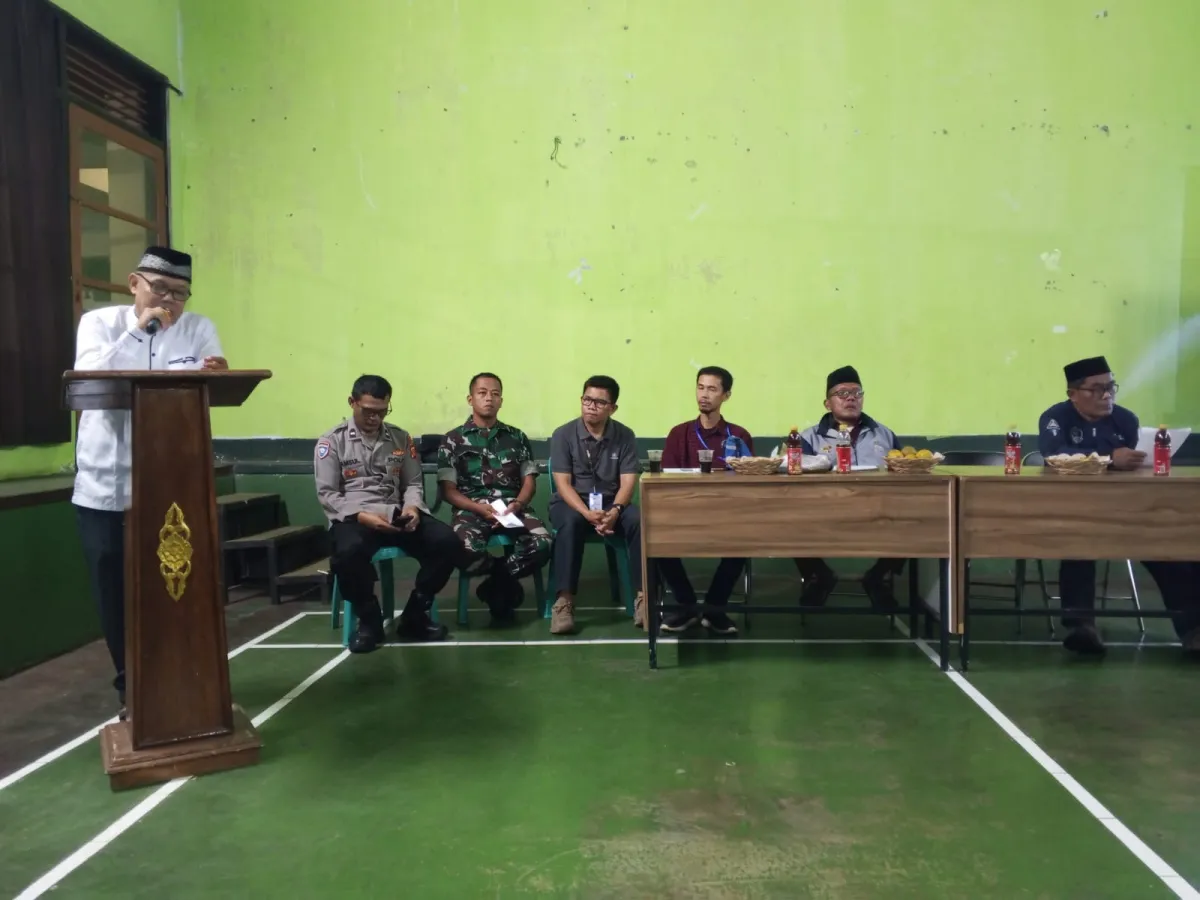 Polsek Ciamis Hadiri Sosialisasi Program Internet Bersubsidi di Desa Cisadap