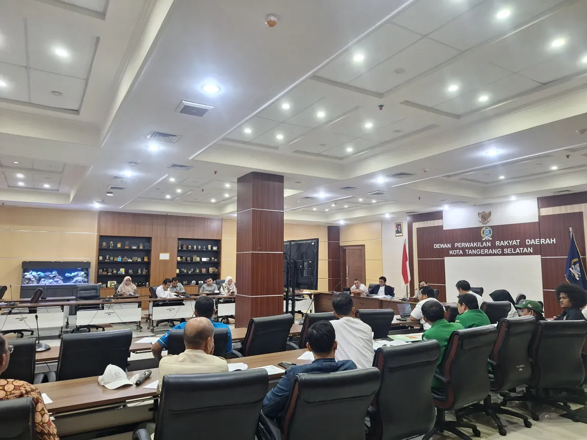 PWI Tangsel Pertanyakan Hilangnya Jaringan Drainase dalam Uji Publik Raperda RTRW 2025–2045