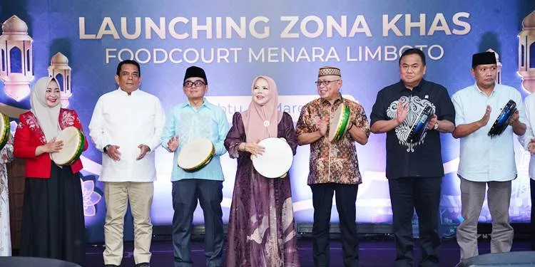 Zona KHAS Foodcourt Menara Limboto Diresmikan, Perkuat Ekosistem Kuliner Halal di Gorontalo