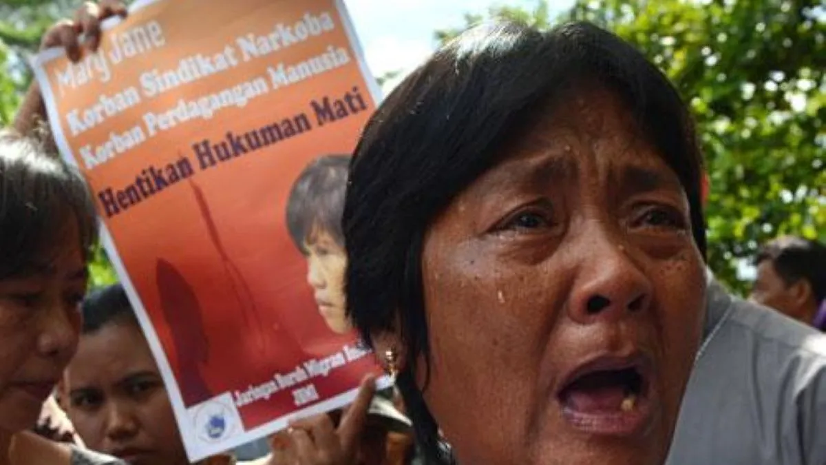Warga Filipina Berunjuk Rasa Saat Kunjungan Jokowi, Desak Pembebasan Terpidana Mati Mary Jane