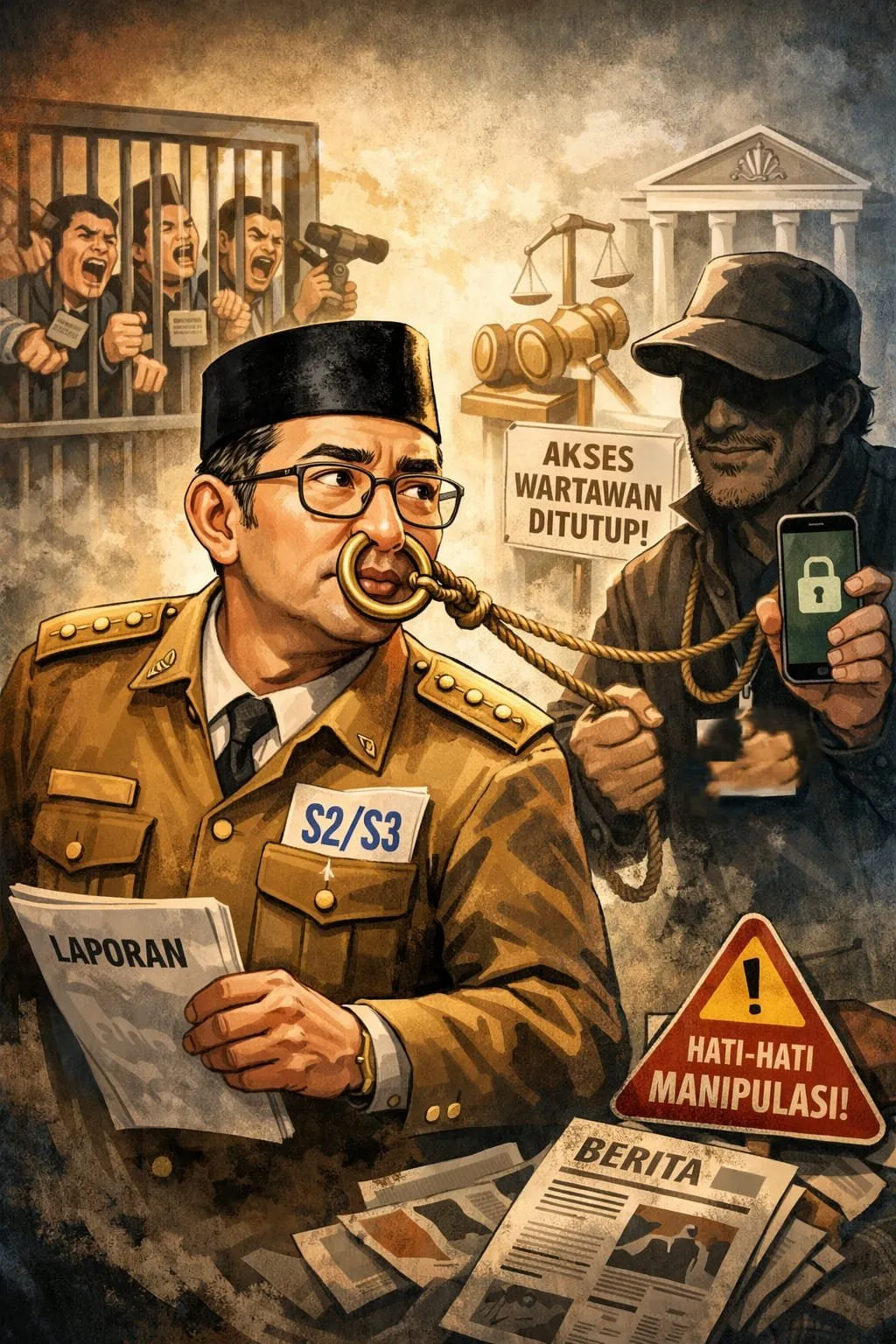 Fenomena Pejabat Membatasi Akses Wartawan Dinilai Mengancam Transparansi Informasi Publik