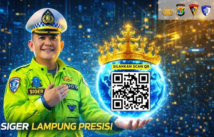 Polda Lampung Sediakan Aplikasi Siger Lampung Presisi untuk Pantau Jalur Mudik Lebaran 2026