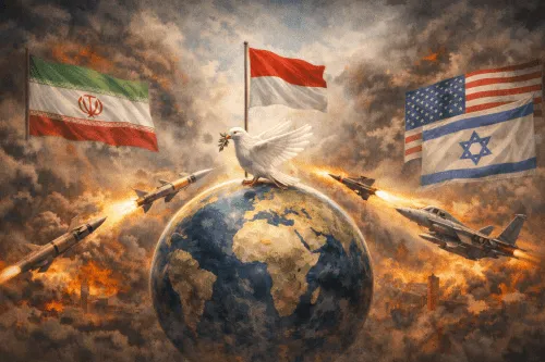 Indonesia Hadapi Dilema Diplomasi di Tengah Memanasnya Konflik Iran dengan AS dan Israel