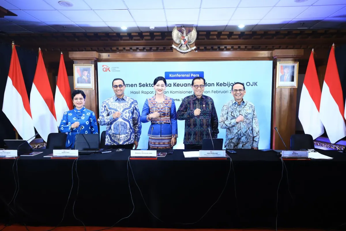 OJK: Stabilitas Sektor Jasa Keuangan Terjaga Meski Ketidakpastian Global Berlanjut