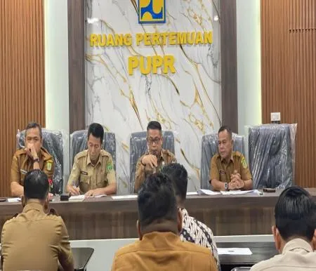 Dinas PUPR Rohil Gelar Rakor Forum Penataan Ruang, Bahas KKPR dan Kawasan Gambut