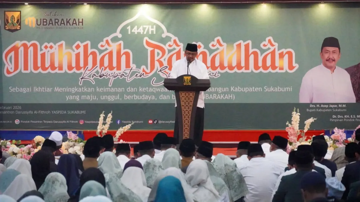 Muhibah Ramadan 2026, Bupati Sukabumi Sampaikan Capaian Penurunan Kemiskinan dan Program Prioritas