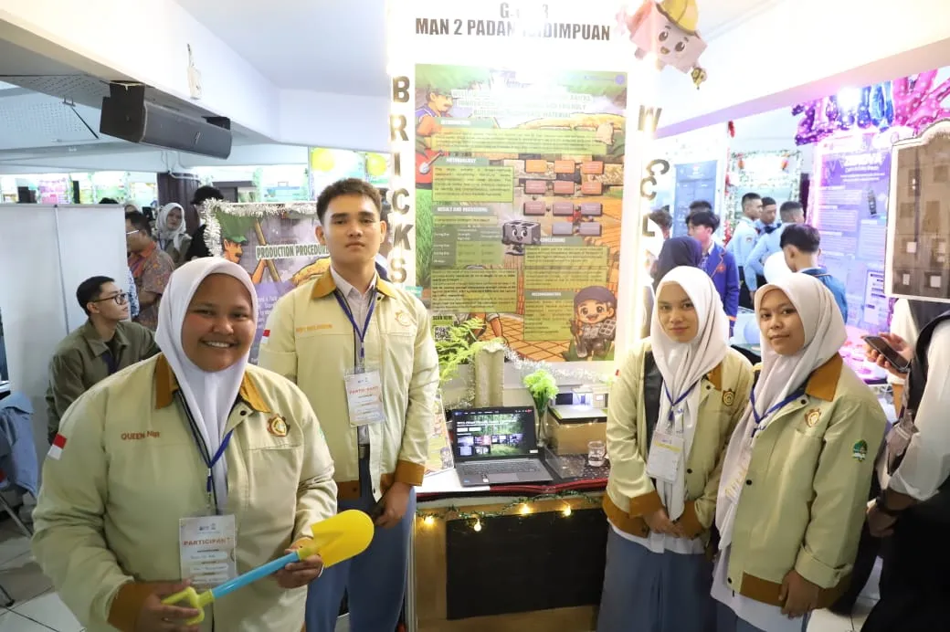 MAN 2 Padangsidimpuan Tampilkan Inovasi Sains Berbasis Ekoteologi di GYIIF dan IYMIA 2026