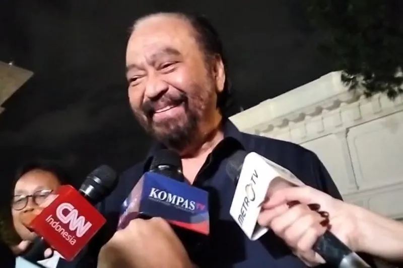 Surya Paloh Hadiri Buka Puasa di Istana, Enggan Ungkap Agenda Pembahasan