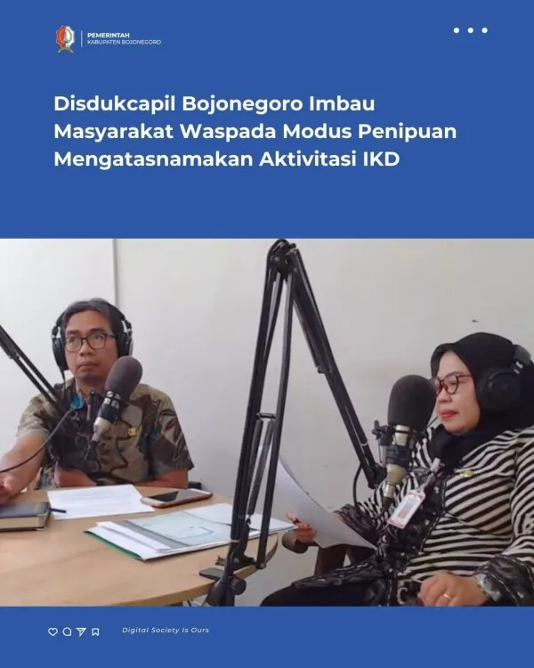 Disdukcapil Bojonegoro Minta Warga Waspada Penipuan Berkedok Aktivasi IKD