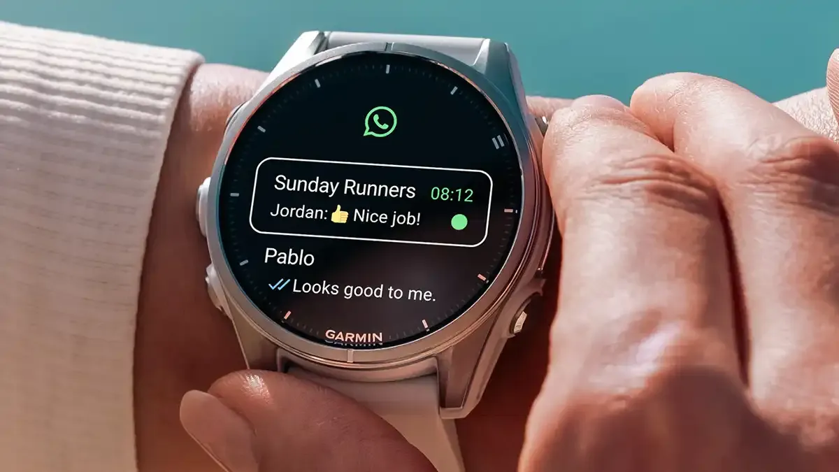 WhatsApp Resmi Hadir di Smartwatch Garmin, Pengguna Bisa Balas Pesan dari Pergelangan Tangan